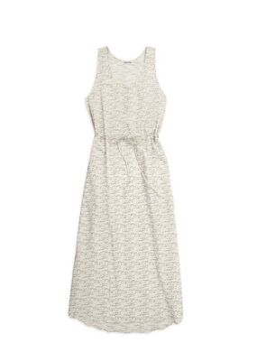 Taylor Stitch Venice Dress in Indigo Jacquard